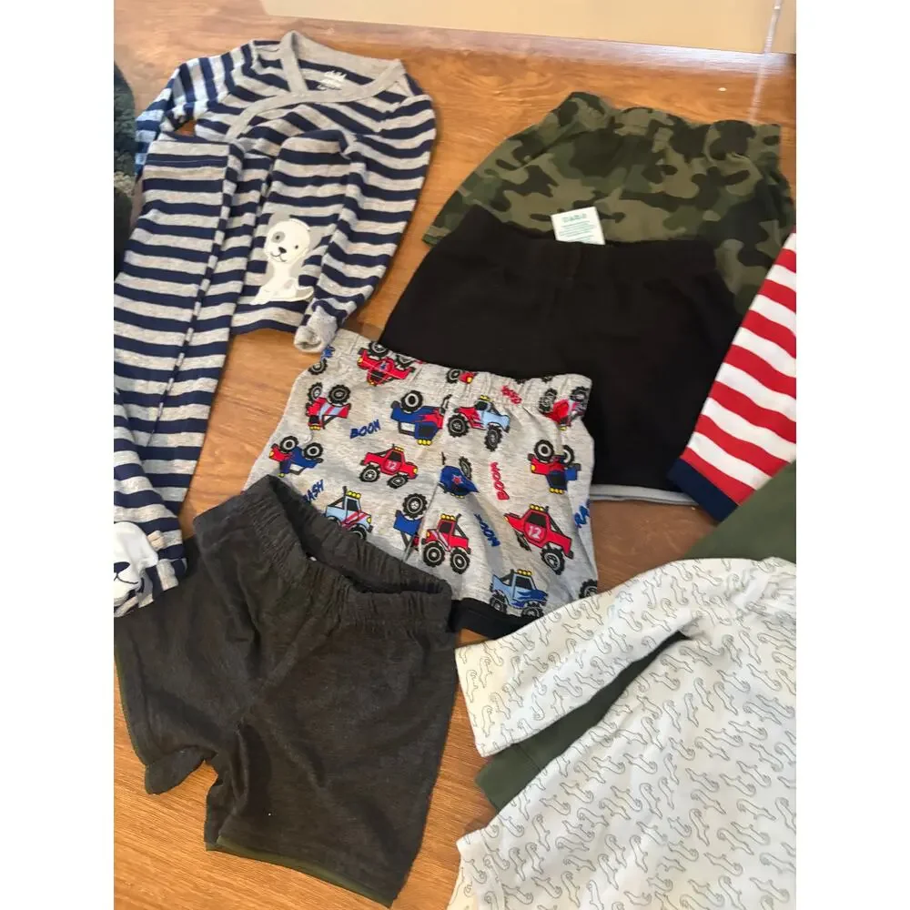 Lot of 16 Pieces‎ of Boys Size 3-6 Months Clothes